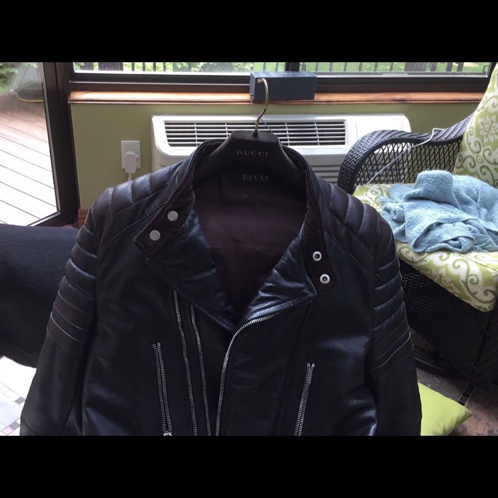 RARE! Men’s Medium Gucci Motorcycle Jacket - Picture 6 of 6